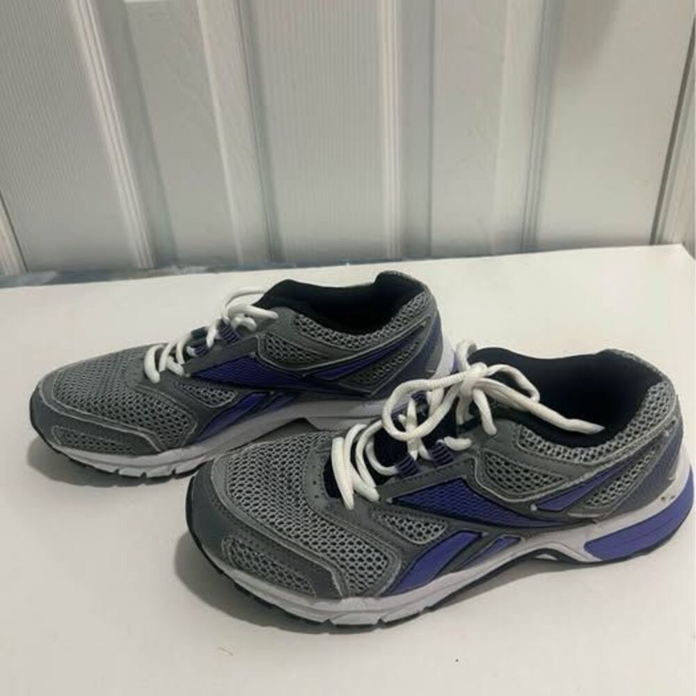 Reebok DMX Ride Running Shoes Gray Purple Women’s Size 8 Wide D